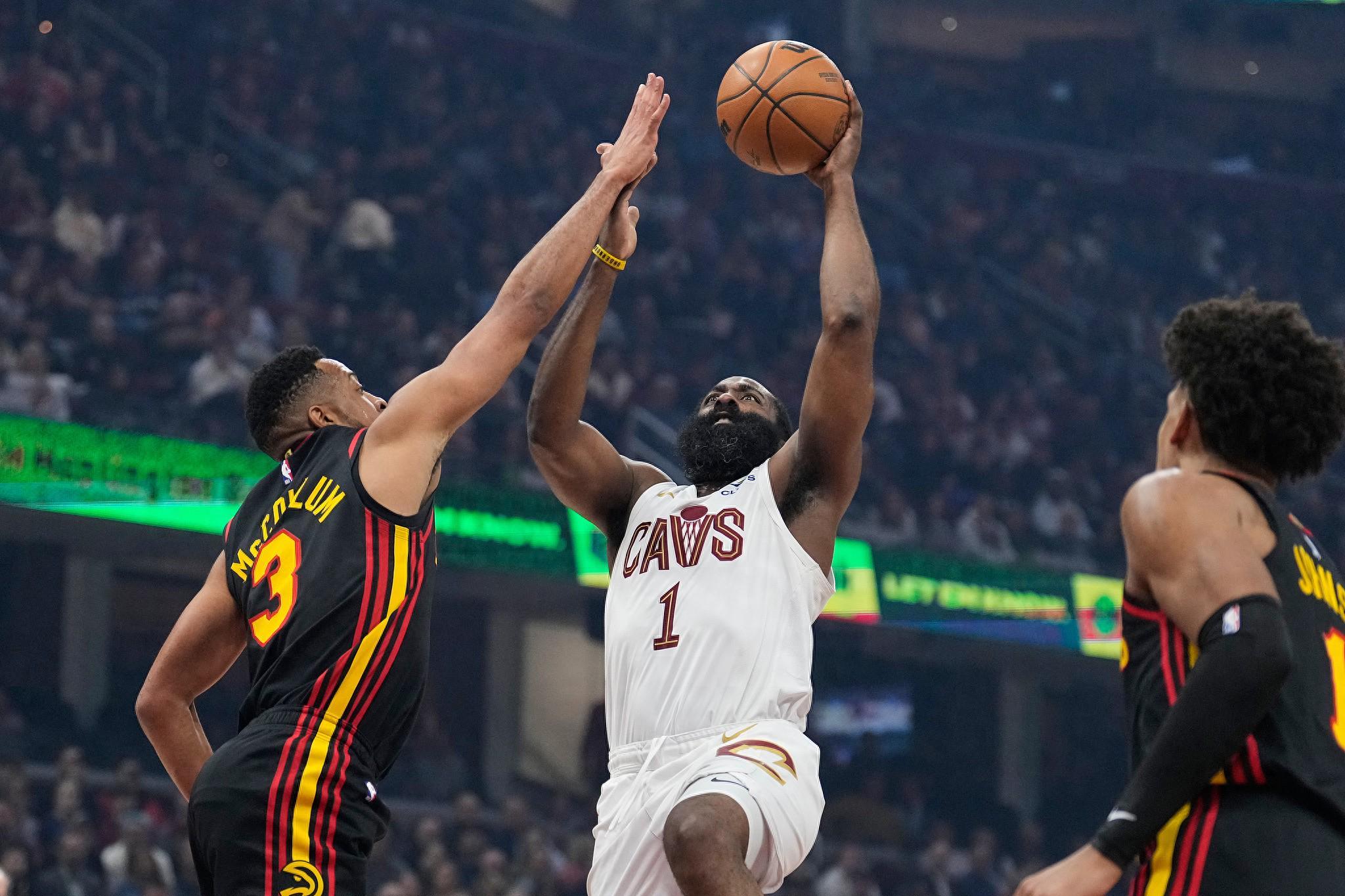 云开体育官网-哈登21+5+4，骑士擒鹰12战10胜！3人20+搅局东部排名仍手握主动权